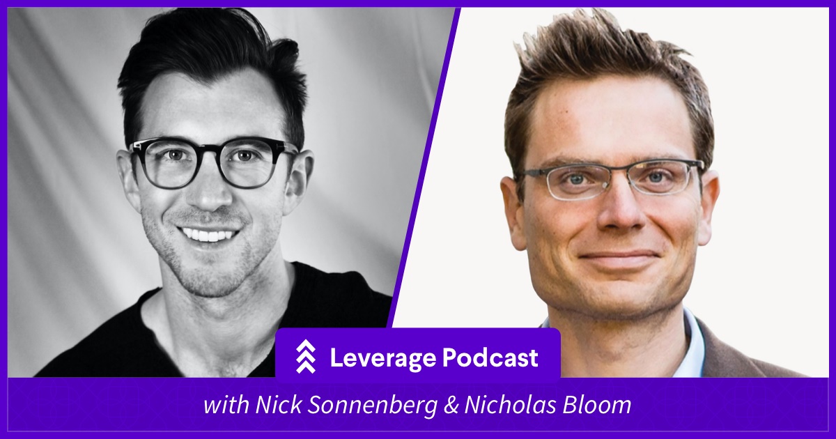 Understanding the Economic Implications of Remote Work With Nicholas Bloom